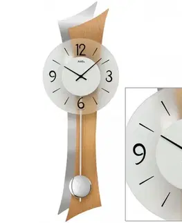 Kyvadlové nástenné hodiny 7425 AMS 70cm