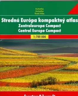 Stredná Európa - 1:700 000 kompaktný atlas