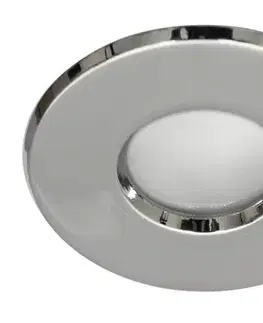 Hermetické stropné svietidlo IP65 chróm SH-04