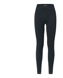 Legínsy s čipkovým lemom