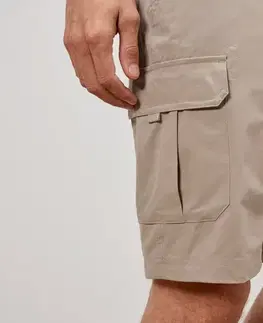 Outdoorové cargo šortky, béžové