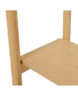 Stojan na oblečenie s odkladacou plochou