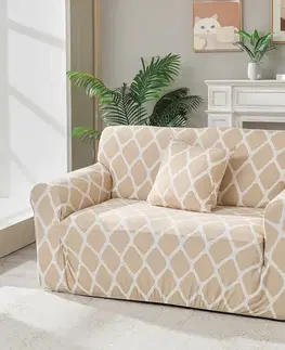 4Home Napínací poťah na sedačku Sand, 190 - 230 cm