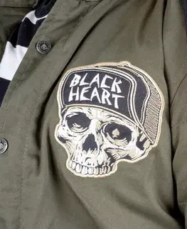 W-TEC Black Heart Hat Skull Jacket Hat Skull - S