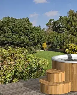 DEOKORK Drevená kaďa Hot tub DELUXE 220 (1650L)