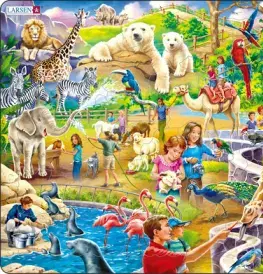 Puzzle Zoo Larsen US30-ZZ
