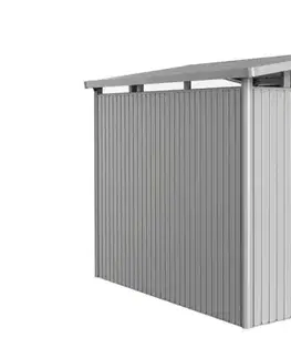 Biohort Záhradný domček BIOHORT Panorama P4 - 273 × 278 cm (strieborná metalíza)