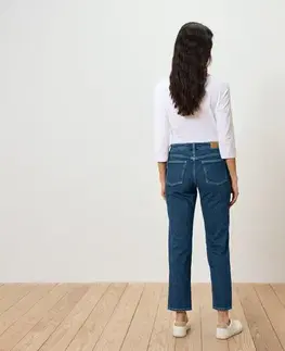 Moderné džínsy – strih »Ava«, modrý denim