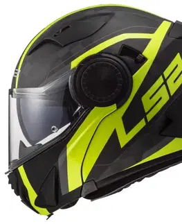 LS2 FF313 Vortex Carbon Hi Vis Yellow - L (59-60)