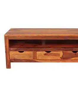 TV stolík Amba 120x50x45 z indického masívu palisander