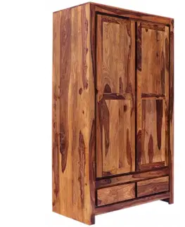 Skriňa Gani 110x200x60 z indického masívu palisander