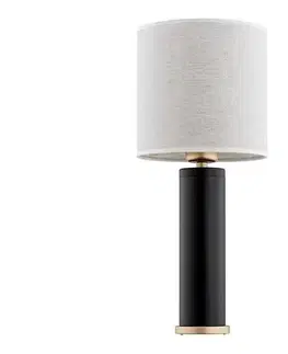 Argon 8316 - Stolná lampa RIVA 1xE27/15W/230V 48 cm čierna 8316