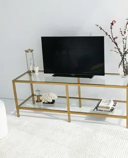 Televízny stolík Basic Gold