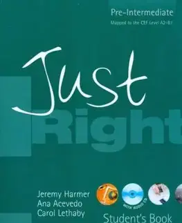 Just Right Pre-Intermediate SB + Mini-grammar + CD