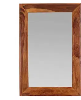 Zrkadlo Tara 60x90 indický masív palisander