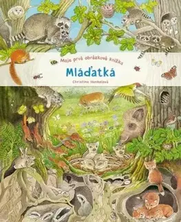 Moja prvá obrázková knižka - Mláďatká - Christine Henkelová