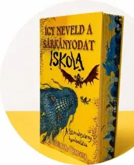 Így neveld a sárkányodat iskola 1. – A Szurokszárny tombolása - Éldekorált kiadás - Cressida Cowell