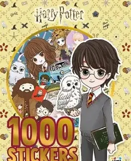 1 000 samolepiek v zošite Harry Potter