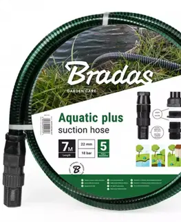 Tlakovo-odsávacia súprava Aquatic Plus 4 m čierna