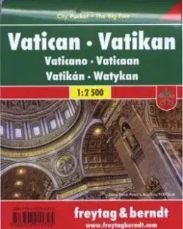 Vatikán 1:2 500 - turistická mapa