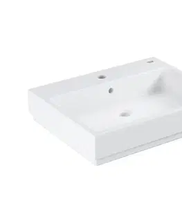 GROHE 3947700H - Umývadlo CUBE CERAMIC 600 × 490 mm keramika/biela 3947700H