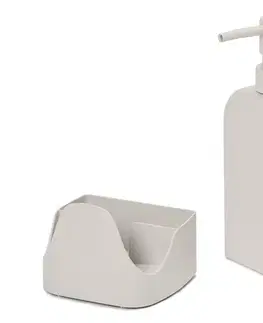 Dávkovač mydla a držiak na hubku