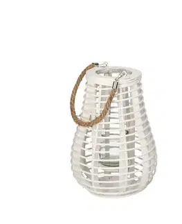 Dekoria Lampáš Vela 33cm white, 23 x 23 x 33 cm