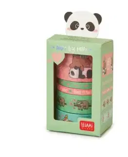 Legami Set 5 papierových lepiacich pások Cute Animals EXTRAORDINARY STATIONERY