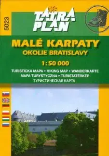 TM 5023 Malé Karpaty, okolie Bratislavy 1:50 000 - slov.