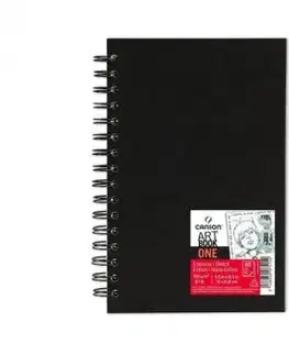 CANSON Art Book ONE 100g, 80 listov, 14x21,6cm, krúžková väzba