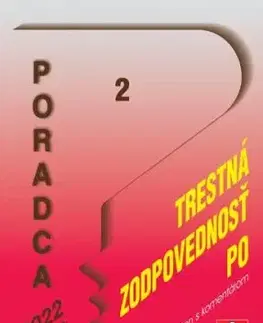Poradca 2/2022 – Zákon o trestnej zodpovednosti právnických osôb - zákon s komentárom