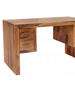 Písací stôl Kali 130x76x70 indický masív palisander