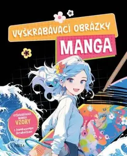 Vyškrabávací obrázky: Manga