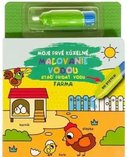 Moje prvé kúzelné maľovanie vodou - Farma