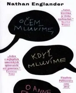 O čem mluvíme, když mluvíme o Anne Frankové - Nathan Englander