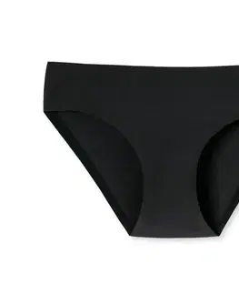 Nohavičky SCHIESSER invisible Rio-Slip s bavlnou, čierne