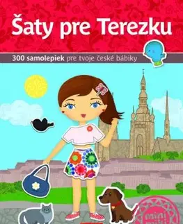 Šaty pre TEREZKU - Kniha samolepiek - Ema Potužníková