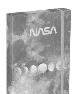 Dosky na školské zošity A4 Jumbo NASA Grey Baagl