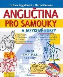 Angličtina pro samouky a jazykové kurzy + 1 CD - Helena Šajgalíková, Mária Šikolová