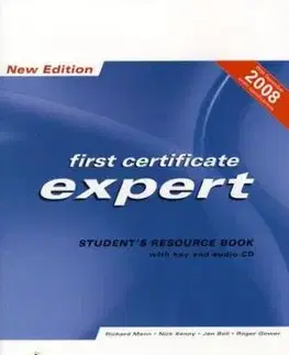 First Certificate Expert New Edition - Jan Bell, Roger Gower, Nick Kenny, Richard Mann