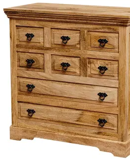Komoda Guru 90x90x45 indický masív mango