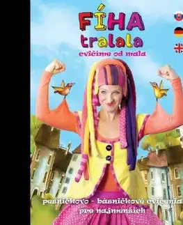 Fíha Tralala - Cvičíme od mala (Rozšírená verzia o anglický a nemecký jazyk) DVD