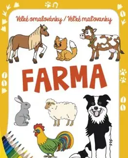 Velké omalovánky/Veľké maľovanky - Farma
