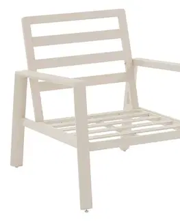 DEOKORK Hliníkové kreslo MANISSA (ivory)