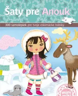 Šaty pre ANOUK – Kniha samolepiek