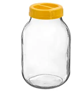 Sklenený pohár to 3l s plastovým viečkom fi 100 mm  Browin