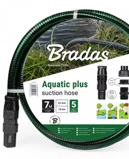Tlakovo-odsávacia súprava Aquatic Plus 7 m čierna