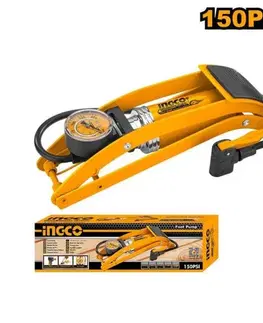 INGCO Pumpa nožná s manometrom 55x120mm INGCO
