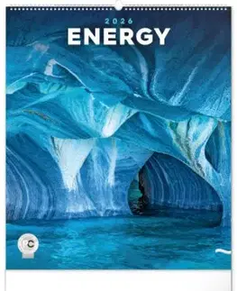 Nástenný kalendár 2026 Energia 2026, 48 x 56 cm