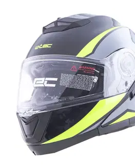W-TEC Banelmeda čierna-fluo žltá - M (57-58)